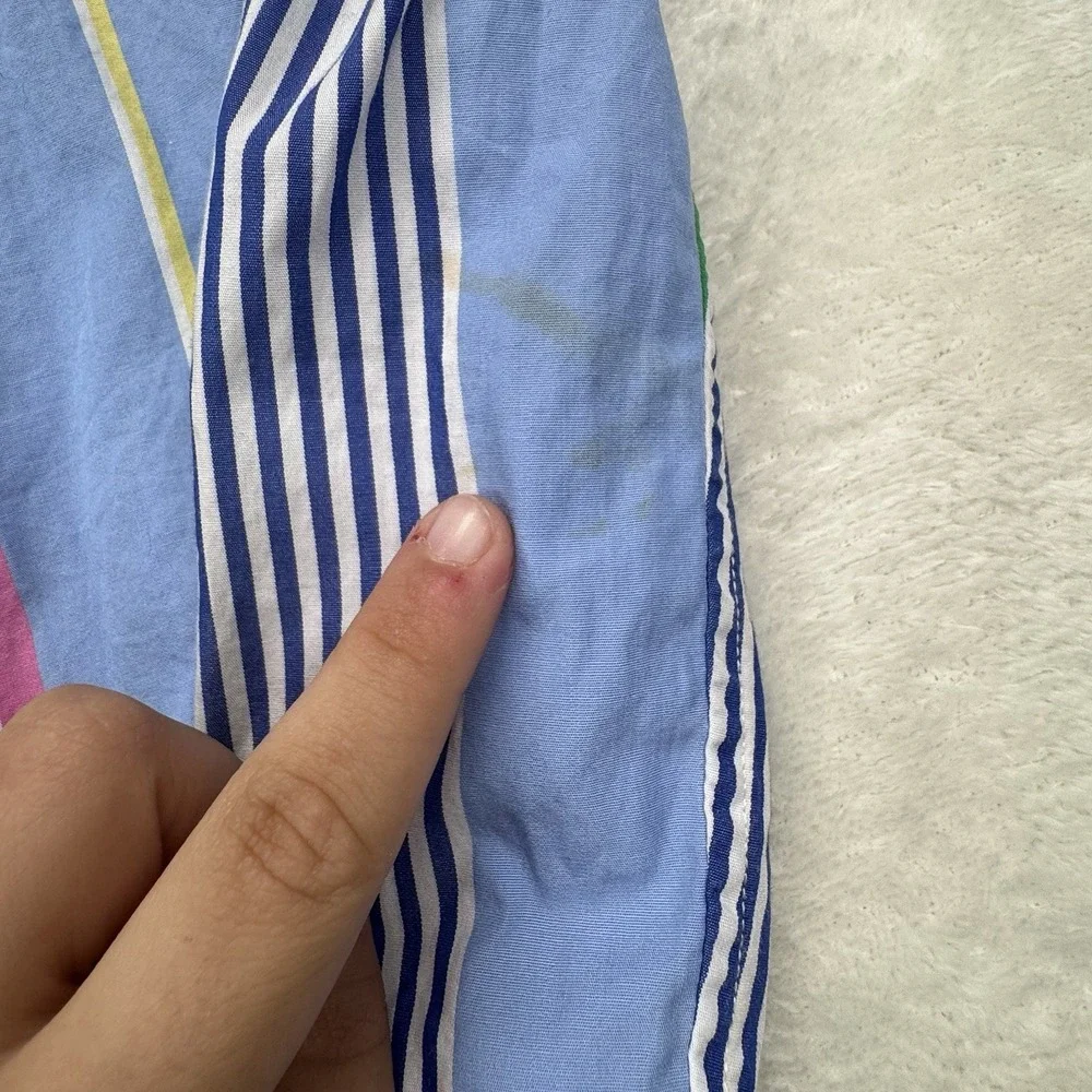Ralph Lauren Kids‎ Button Down Shirt Boys 8 Multicolor Striped Pony Logo